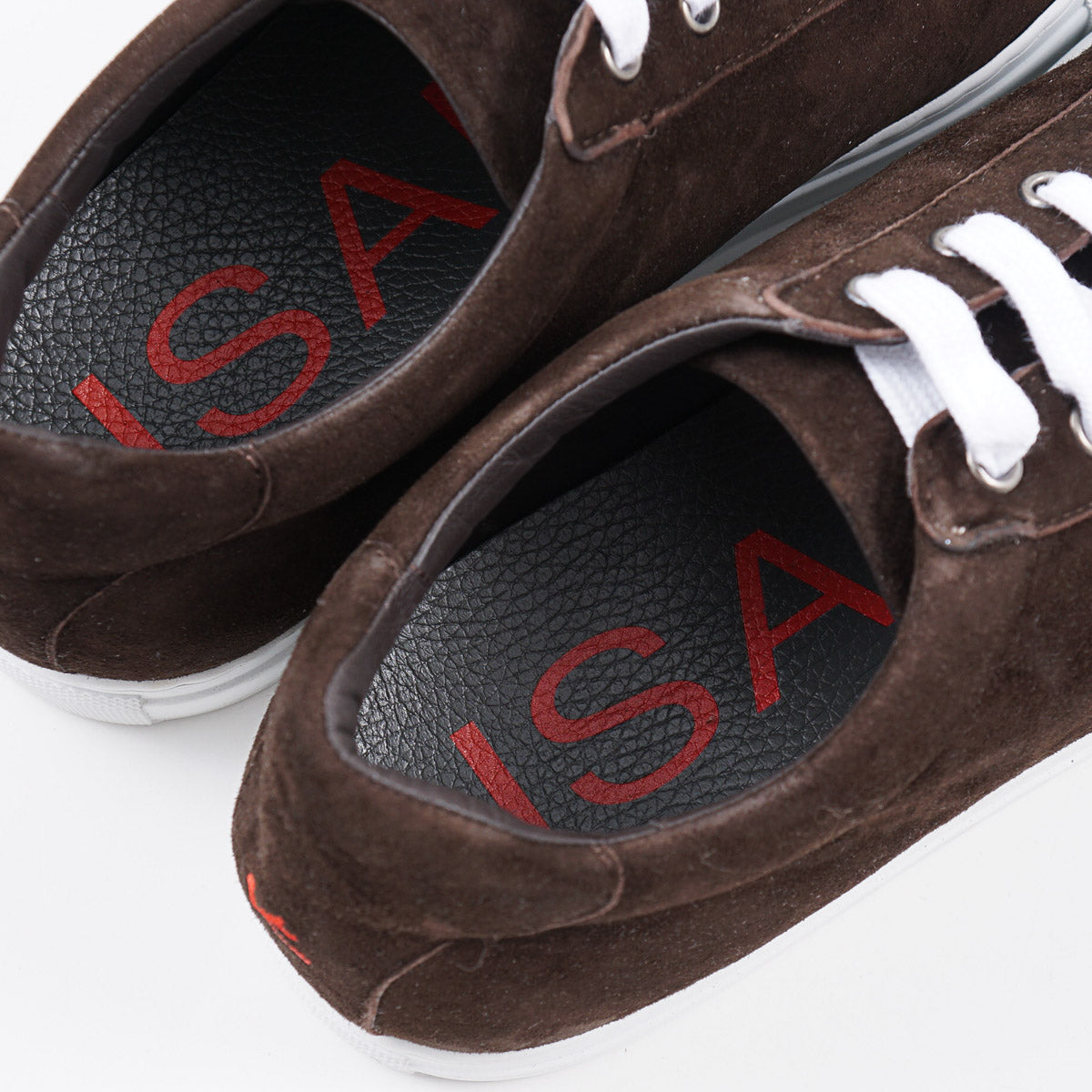 Isaia Soft Suede Low-Top Sneaker