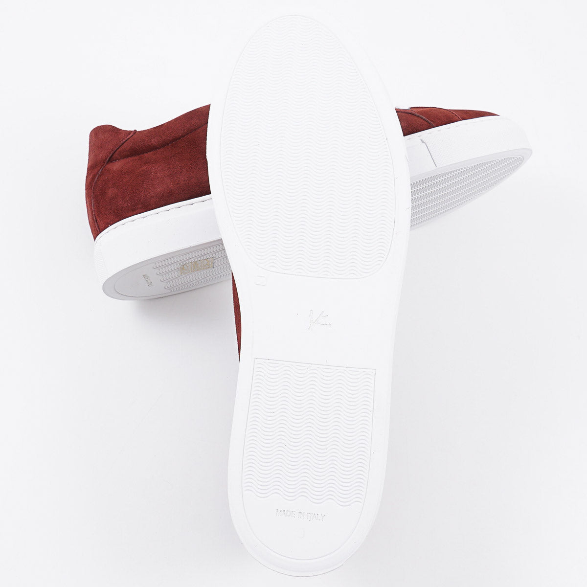 Isaia Soft Suede Low-Top Sneaker