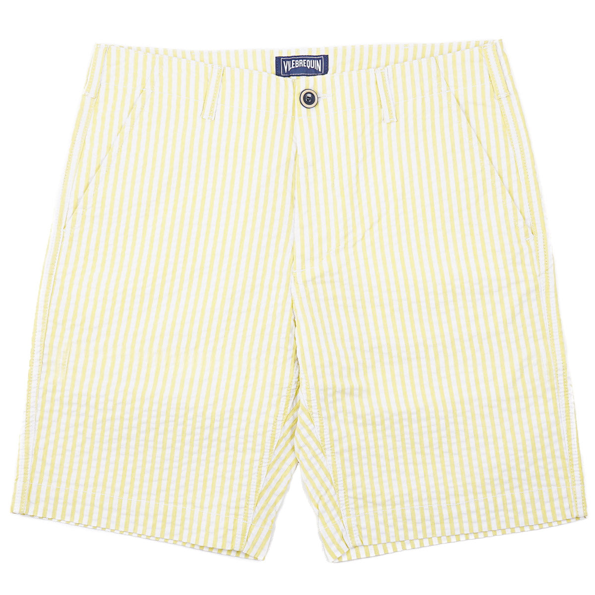 Vilebrequin Seersucker Cotton Bermuda Shorts