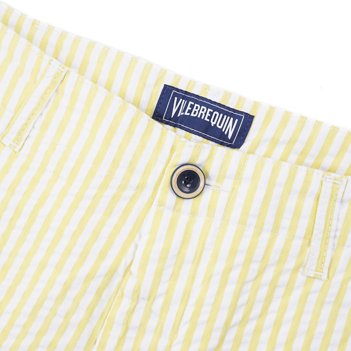 Vilebrequin Seersucker Cotton Bermuda Shorts