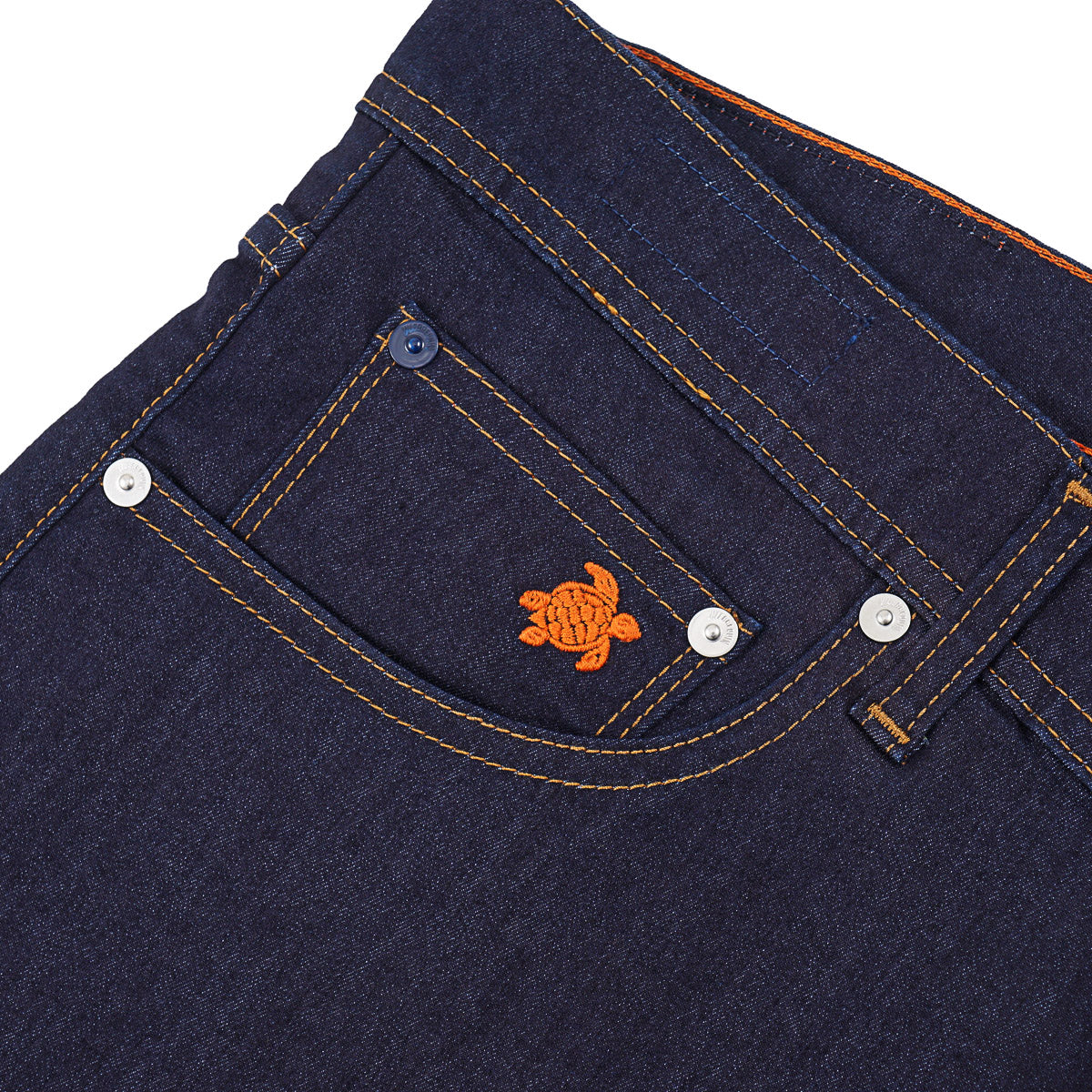Vilebrequin Chambray Denim Bermuda Shorts