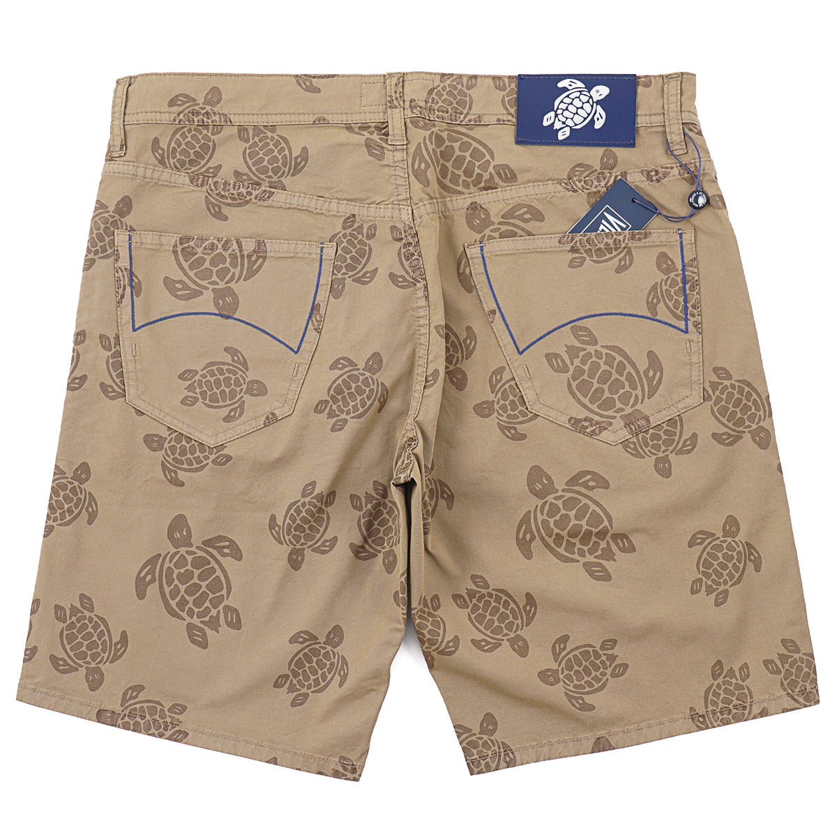 Vilebrequin Printed Cotton 5-Pocket Shorts