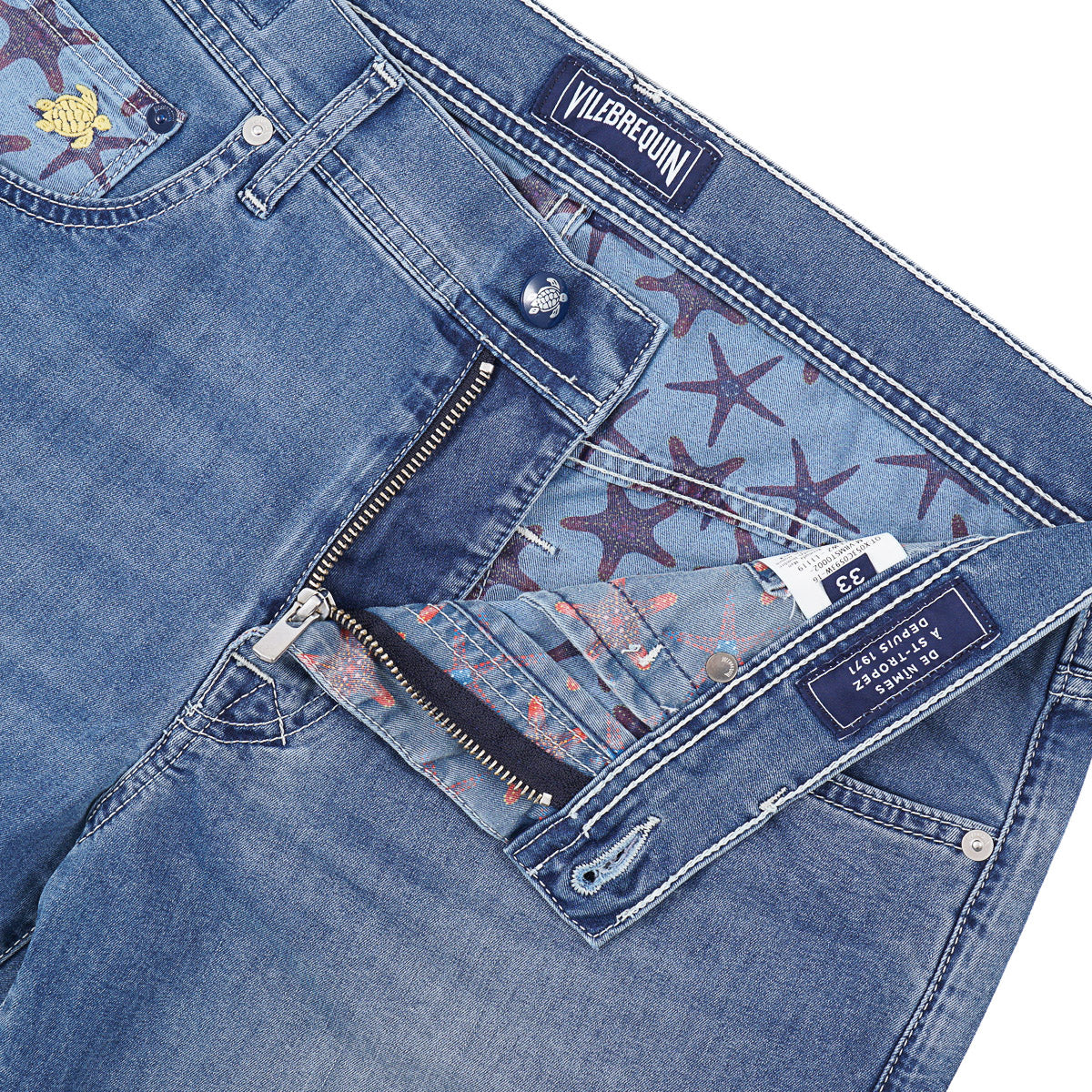 Vilebrequin Denim Bermuda Shorts