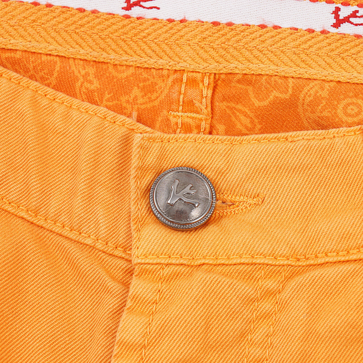 Isaia Tailored-Fit Garment Dyed Jeans
