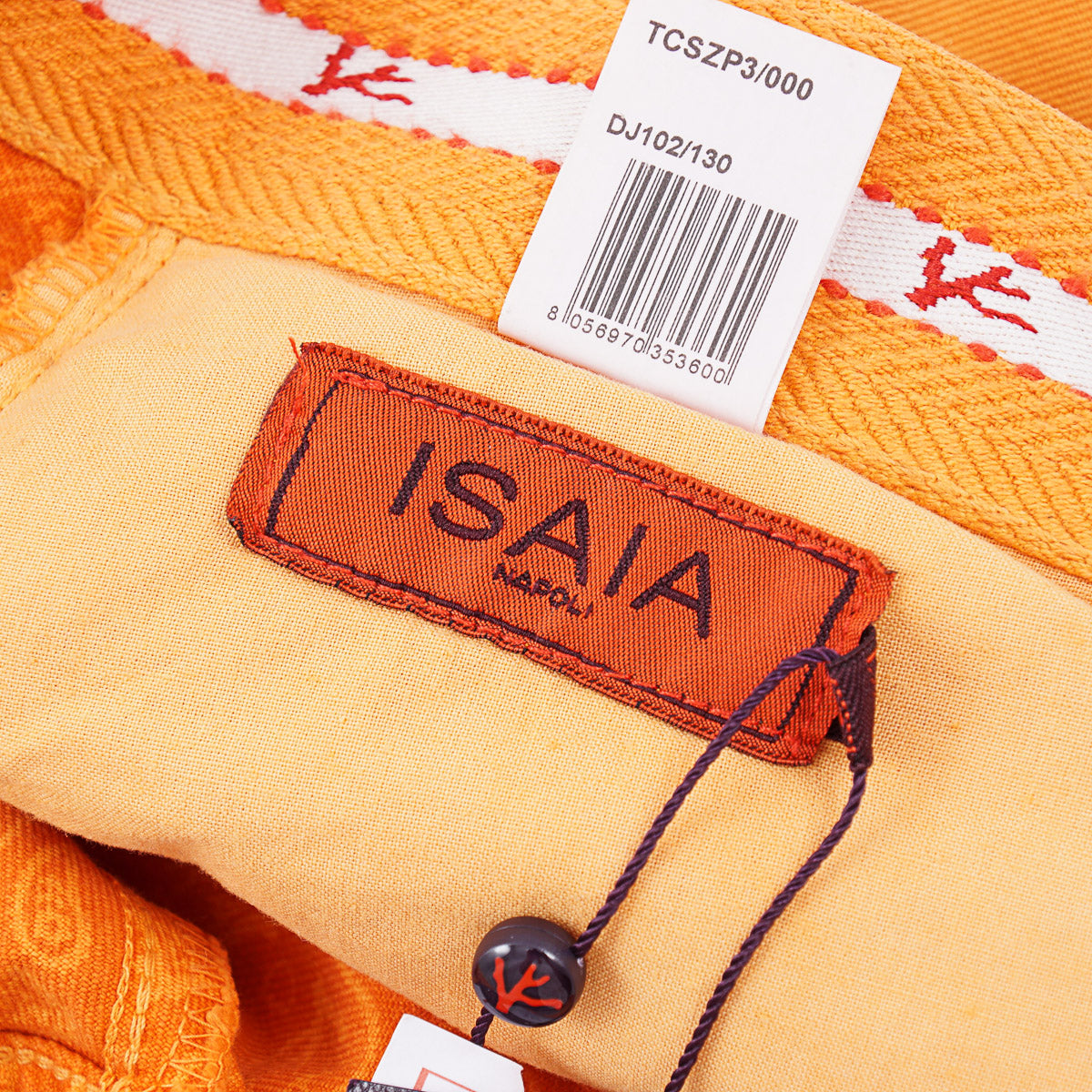 Isaia Tailored-Fit Garment Dyed Jeans