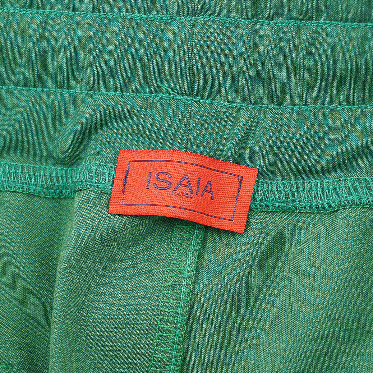 Isaia Jersey Cotton Jogger Track Pants
