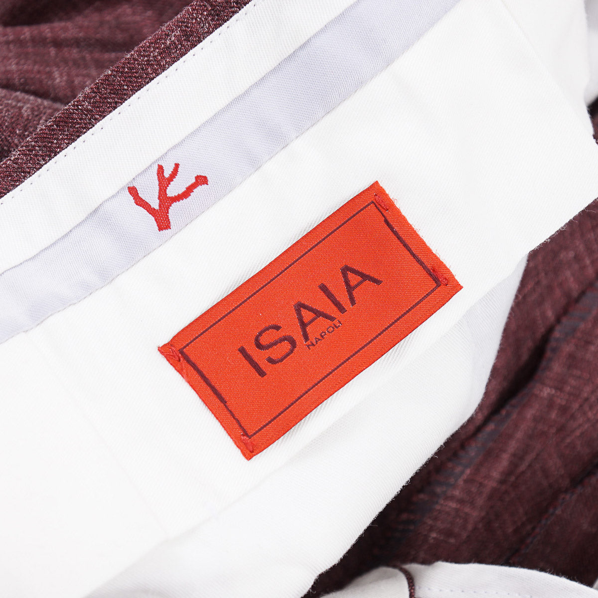 Isaia 'Sanita' Silk-Cashmere-Linen Pants