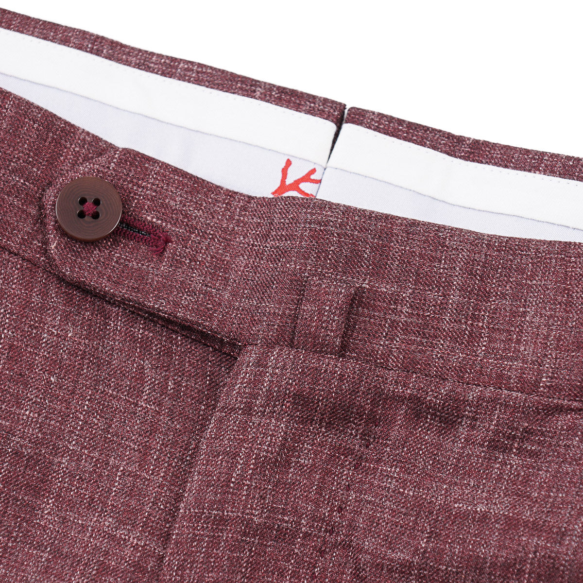 Isaia 'Sanita' Silk-Cashmere-Linen Pants