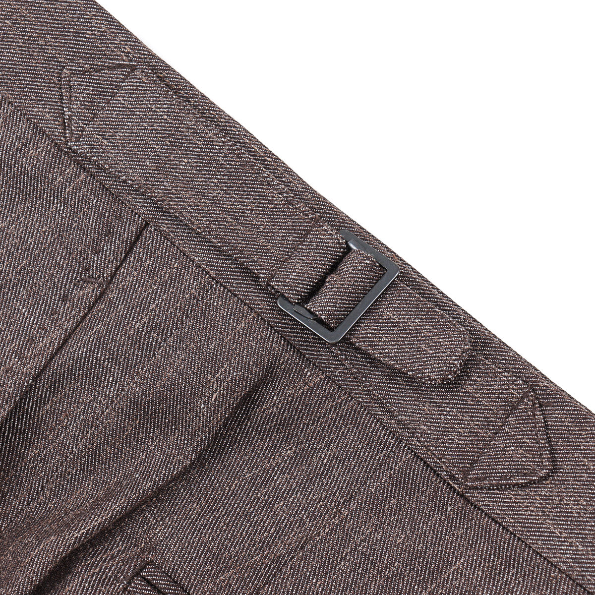 Isaia 'Sanita' Wool-Silk-Linen Pants