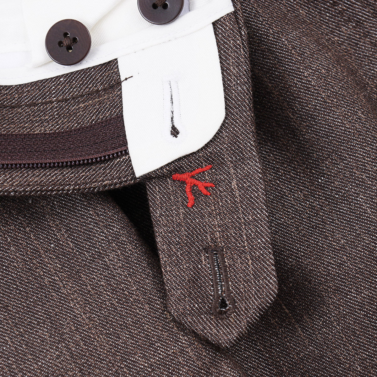 Isaia 'Sanita' Wool-Silk-Linen Pants