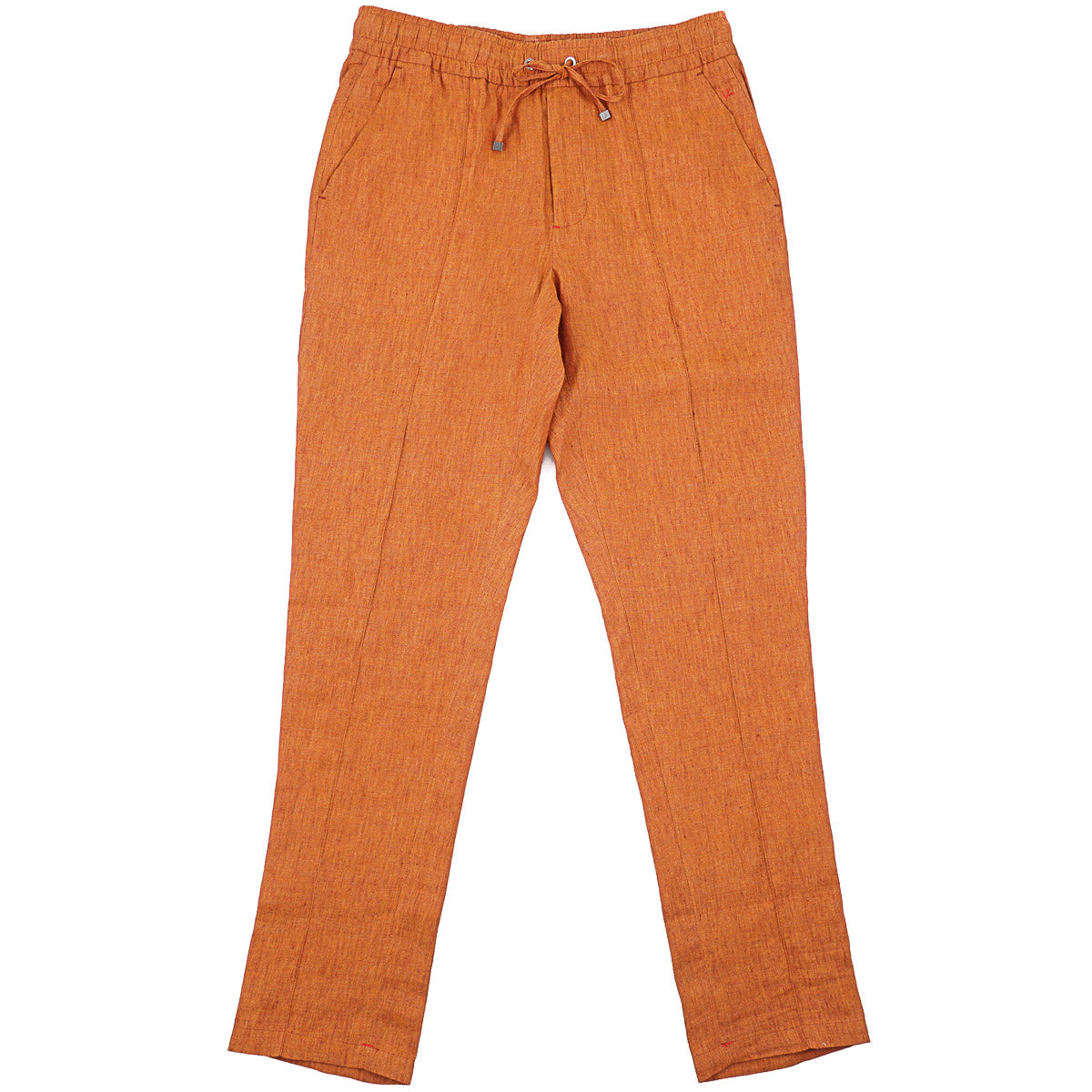Isaia Lightweight Linen Drawstring Pants