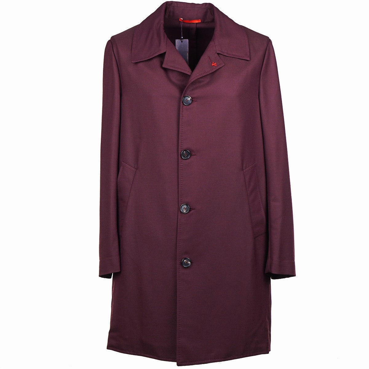 Isaia Light Wool 'San Gennaro' Coat