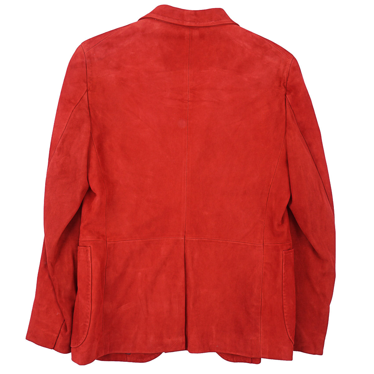 Isaia Soft Lamb Suede Leather Blazer