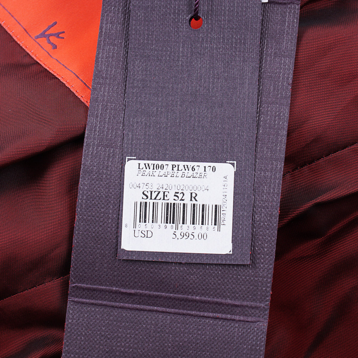 Isaia Soft Lamb Suede Leather Blazer