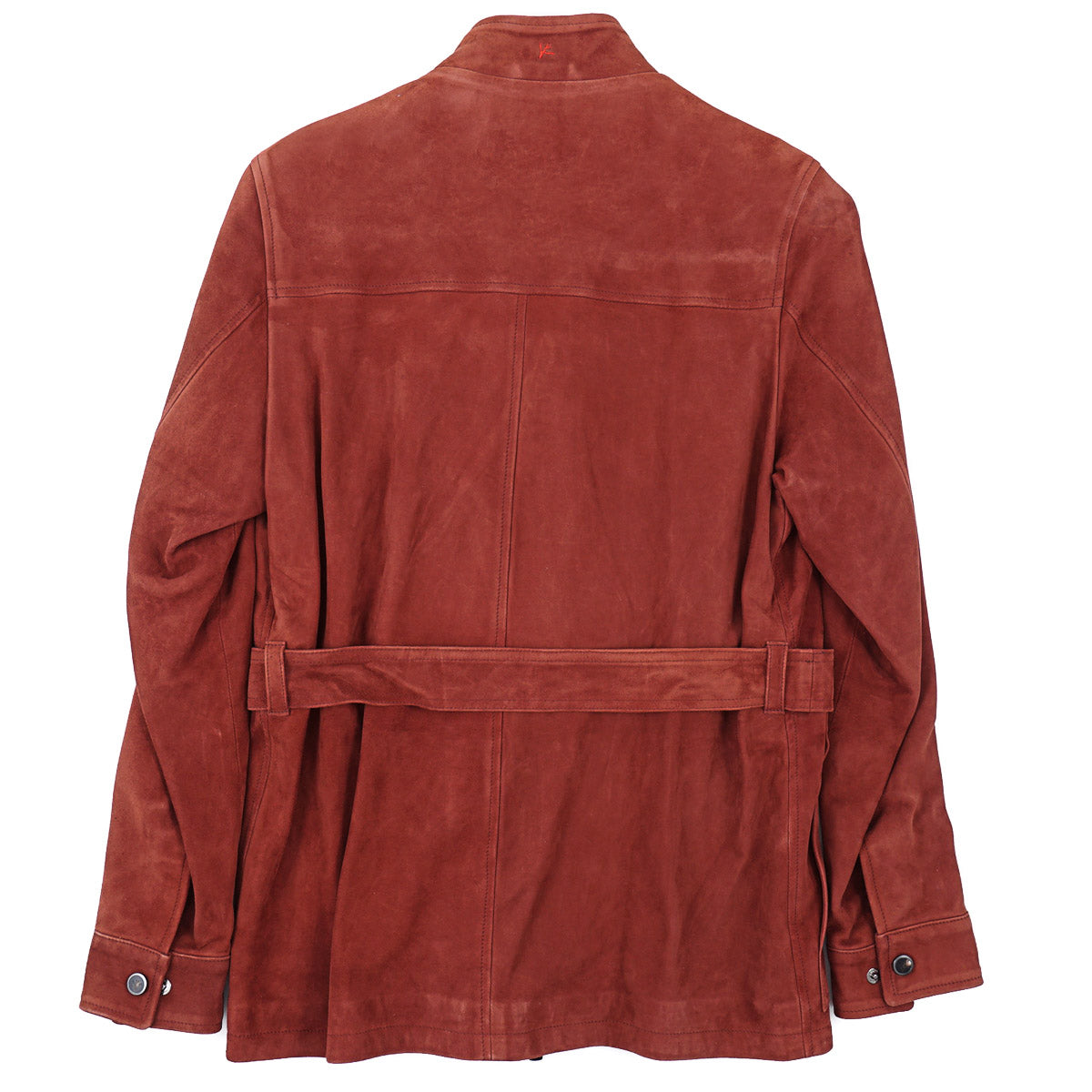 Isaia Lambskin Suede Field Jacket