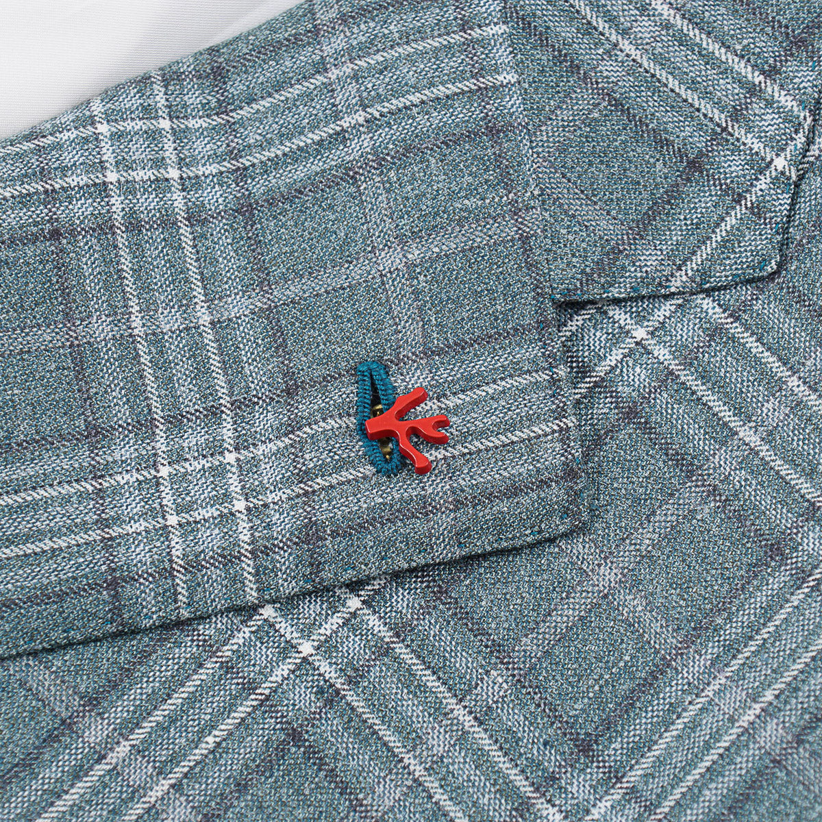 Isaia Wool-Cashmere-Silk-Linen Sport Coat