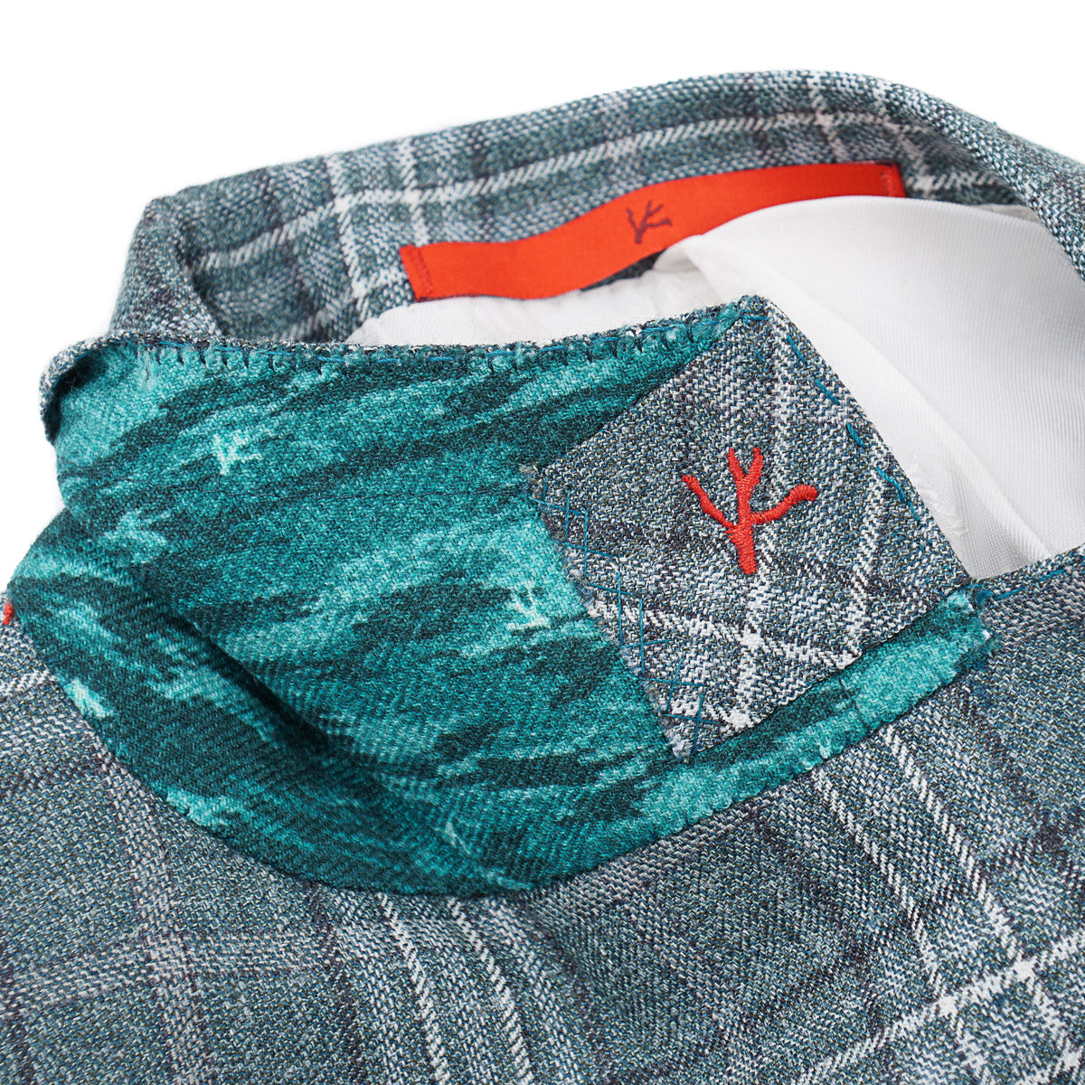 Isaia Wool-Cashmere-Silk-Linen Sport Coat