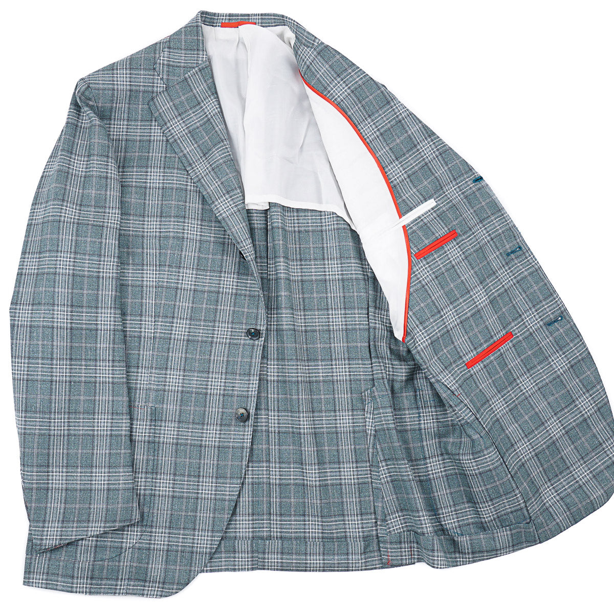 Isaia Wool-Cashmere-Silk-Linen Sport Coat
