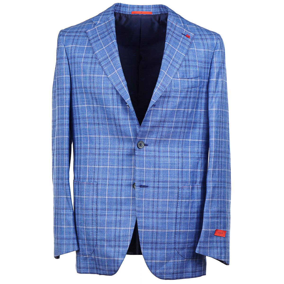 Isaia Wool-Cashmere-Silk-Linen Sport Coat