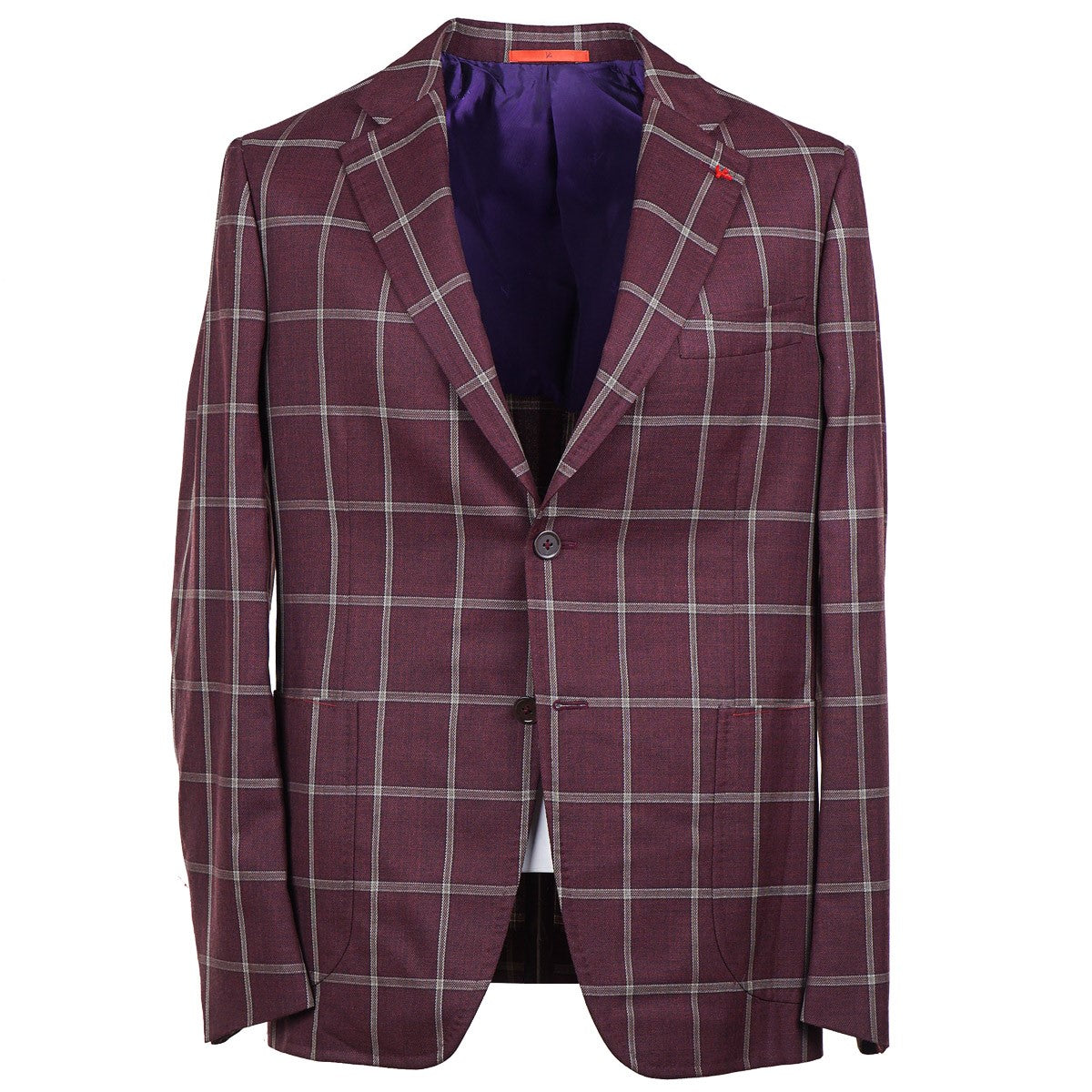 Isaia 'Capri' Woven Wool Sport Coat