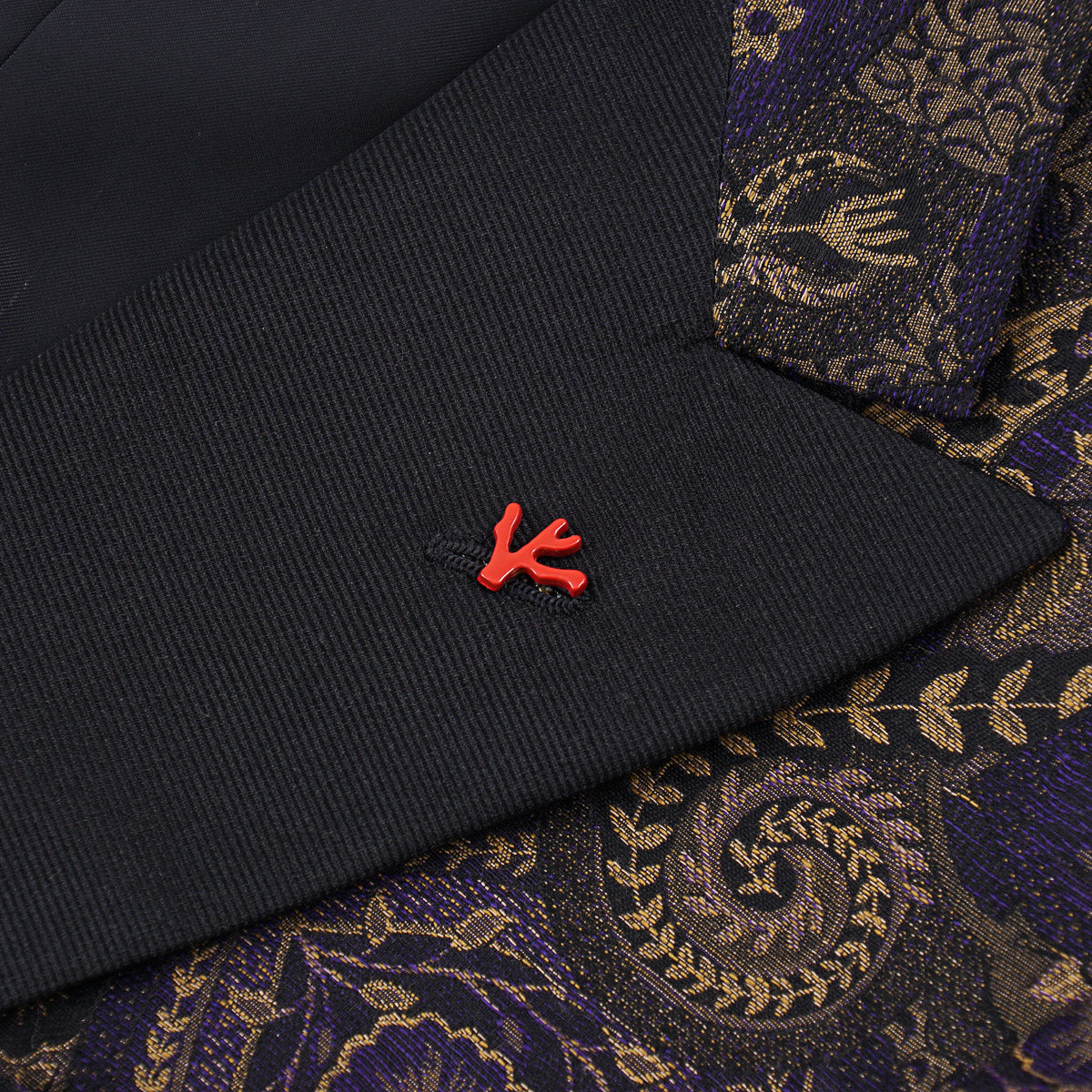 Isaia 'Sanita' Paisley Jacquard Dinner Jacket