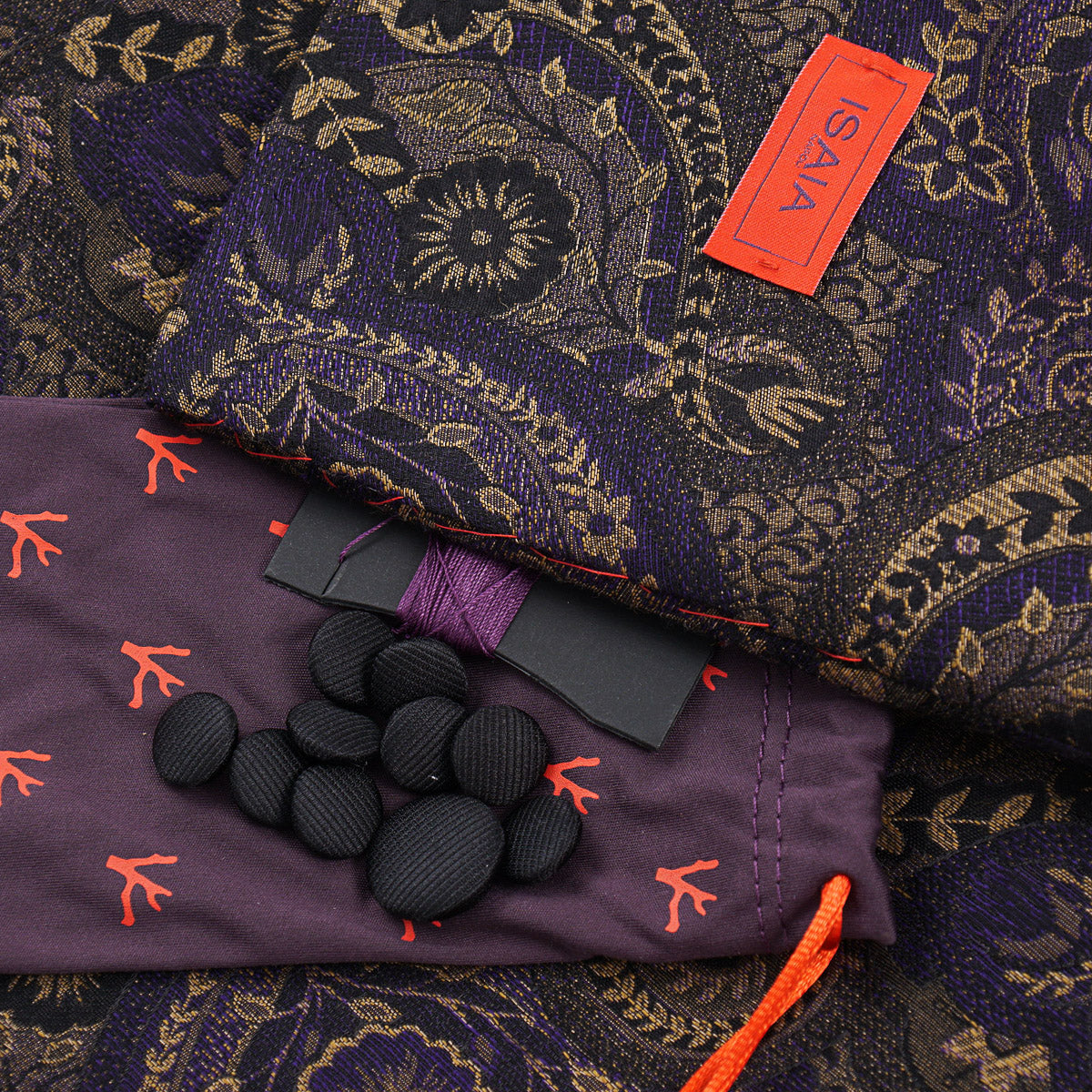 Isaia 'Sanita' Paisley Jacquard Dinner Jacket
