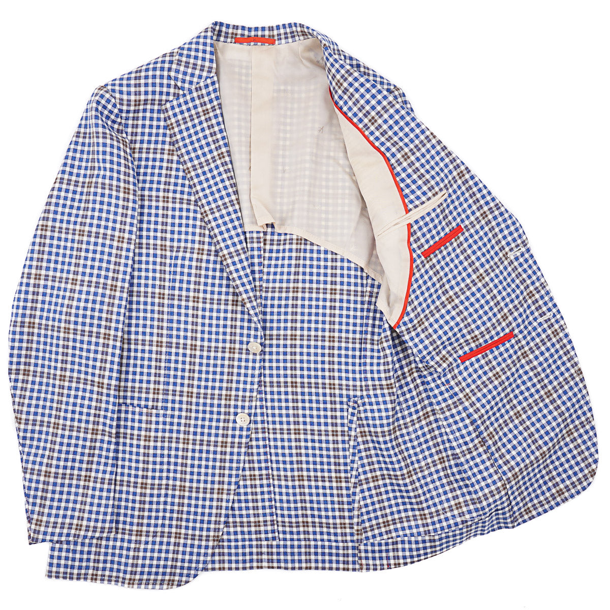 Isaia 'Domenico' Wool-Silk-Linen Sport Coat