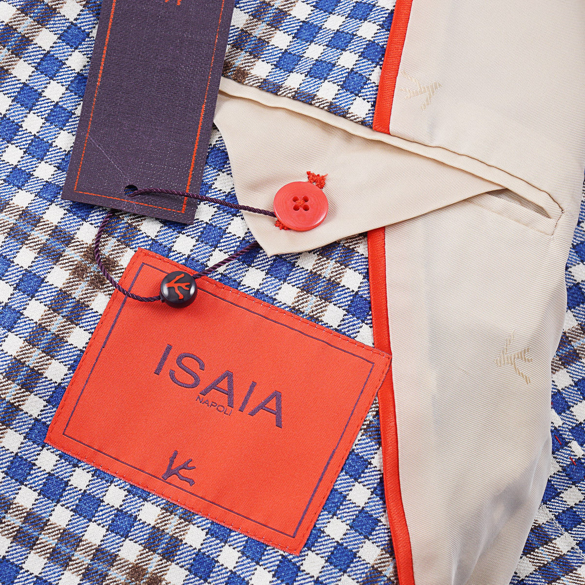 Isaia 'Domenico' Wool-Silk-Linen Sport Coat