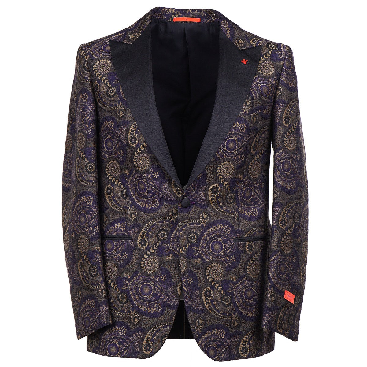 Isaia 'Sanita' Paisley Jacquard Dinner Jacket