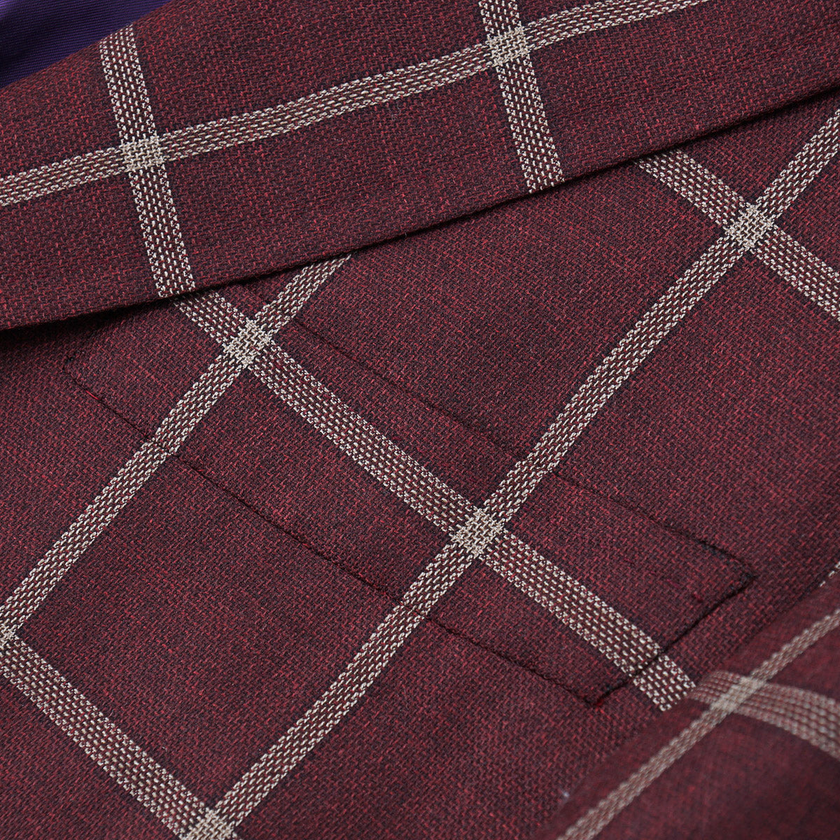Isaia 'Capri' Woven Wool Sport Coat