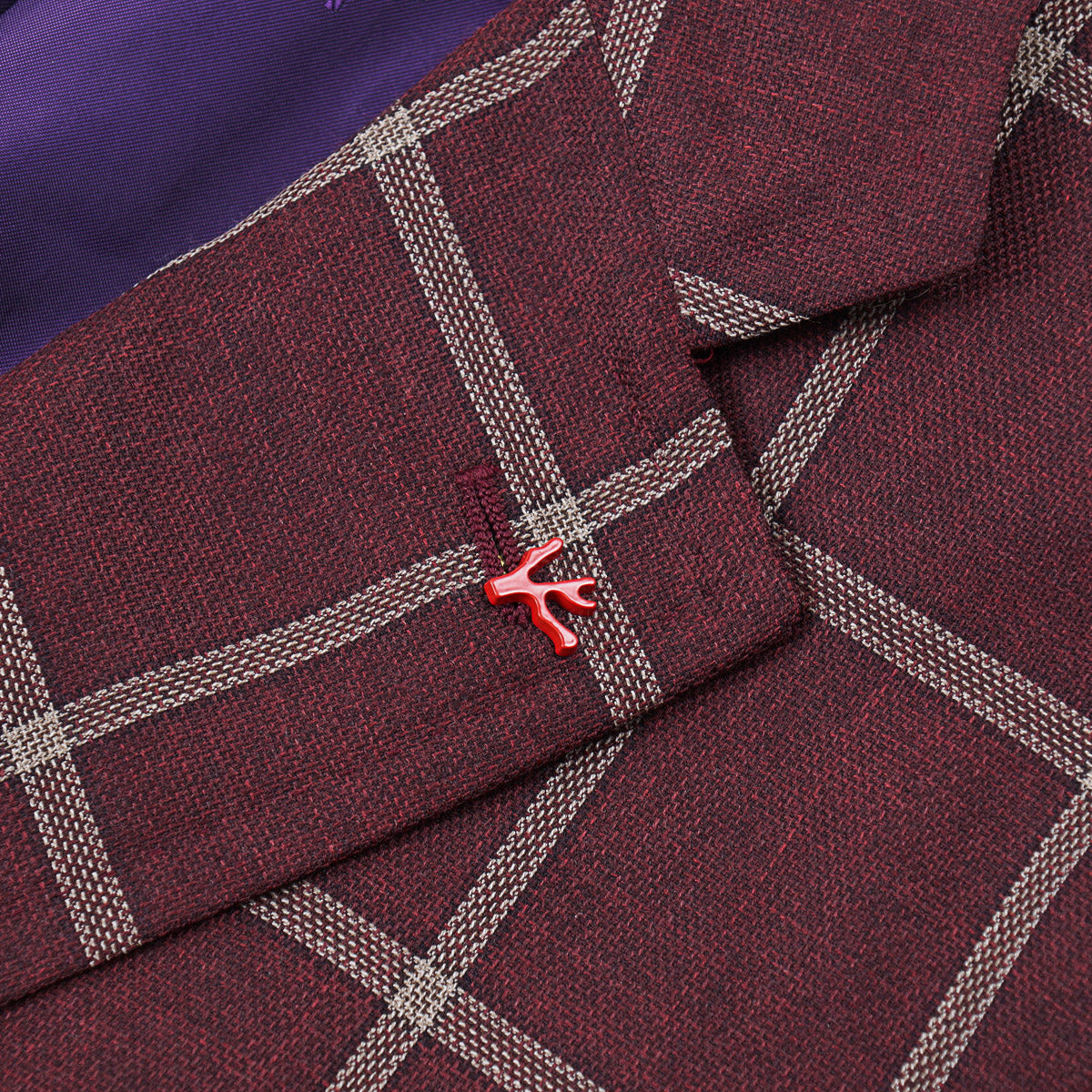 Isaia 'Capri' Woven Wool Sport Coat