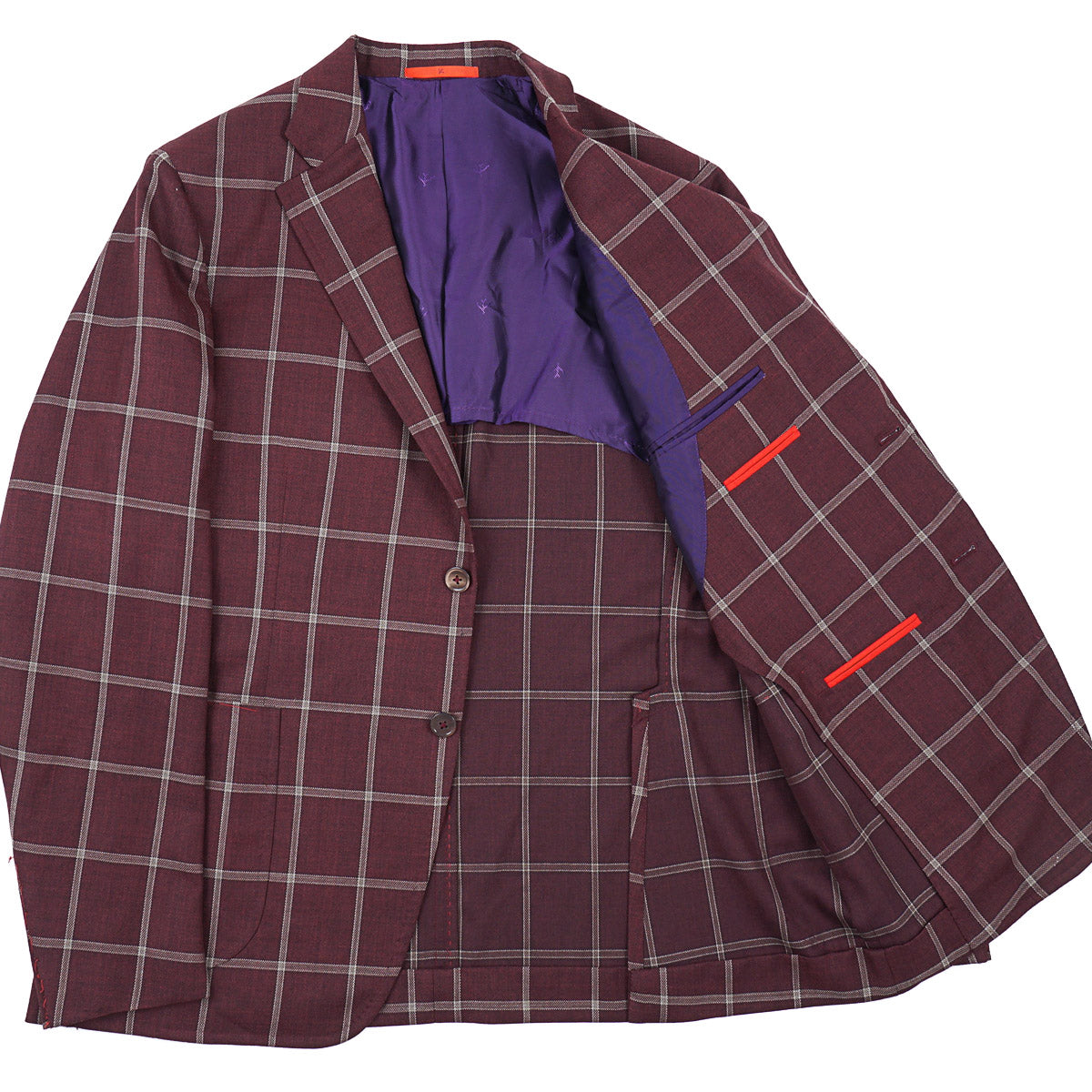 Isaia 'Capri' Woven Wool Sport Coat