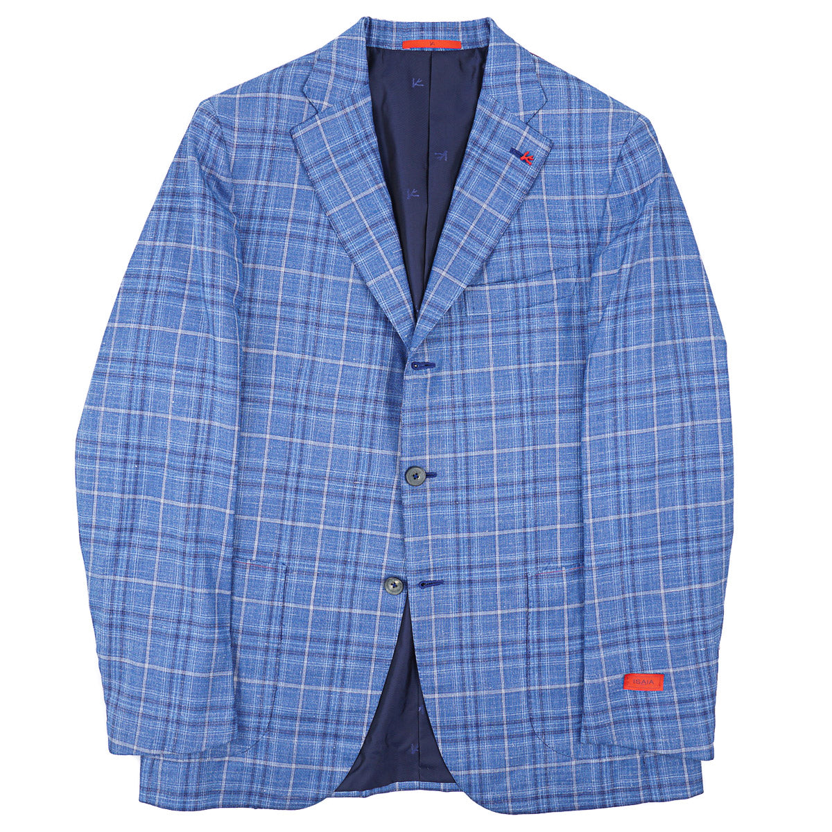 Isaia Wool-Cashmere-Silk-Linen Sport Coat