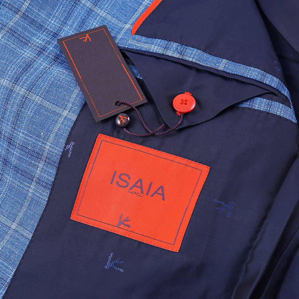 Isaia Wool-Cashmere-Silk-Linen Sport Coat