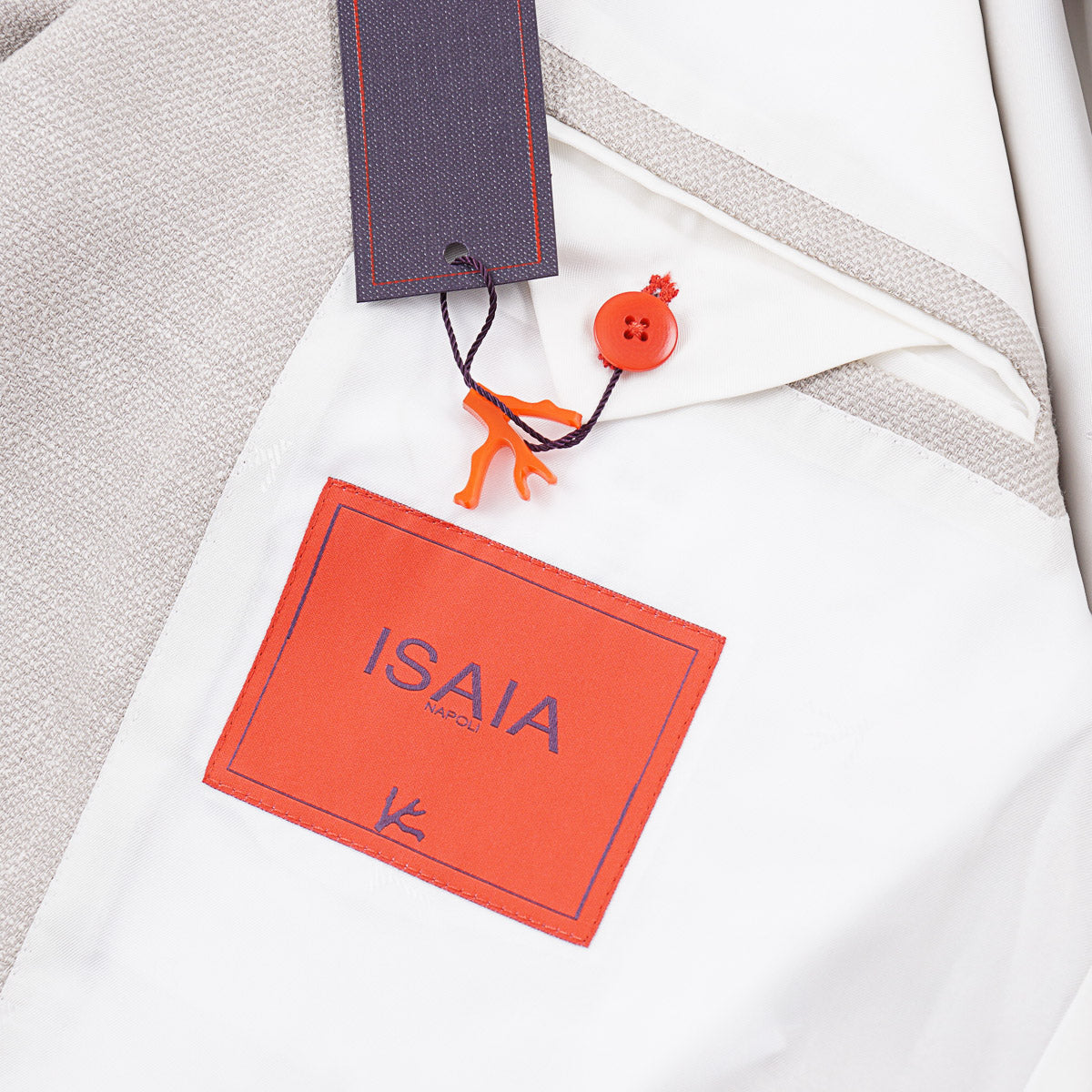 Isaia 'Capri' Wool-Silk-Linen Sport Coat