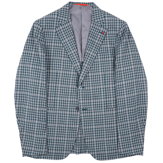Isaia 'Capri' Woven Wool Sport Coat