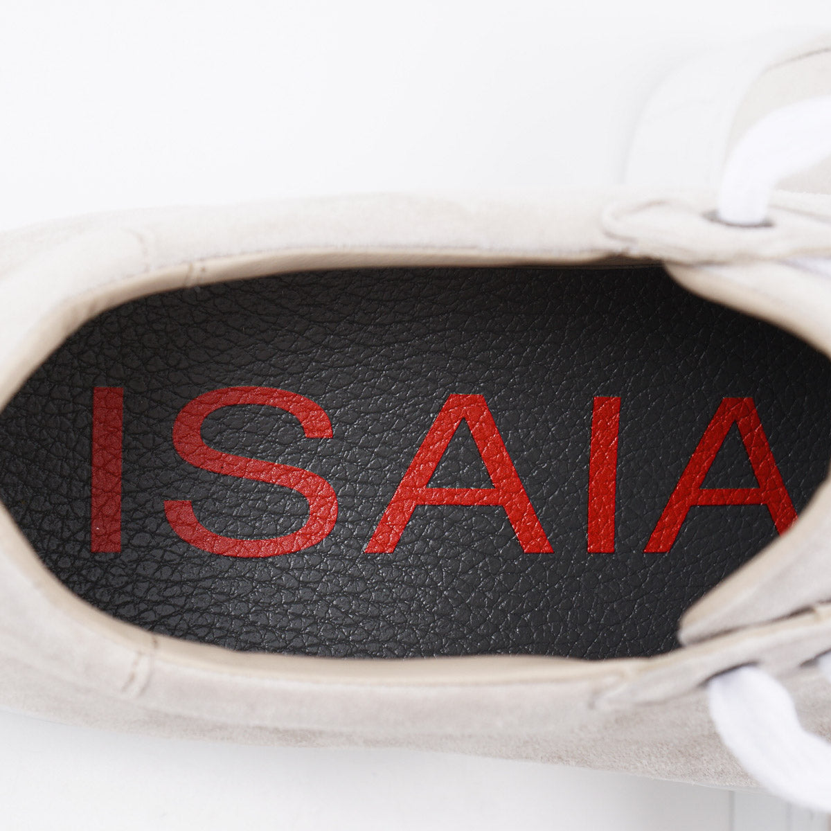 Isaia Soft Suede Low-Top Sneaker