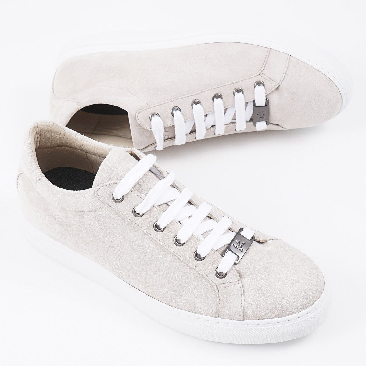 Isaia Soft Suede Low-Top Sneaker