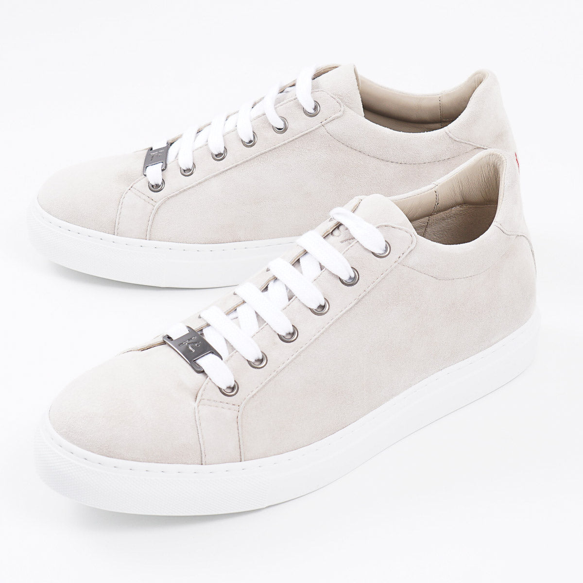 Isaia Soft Suede Low-Top Sneaker