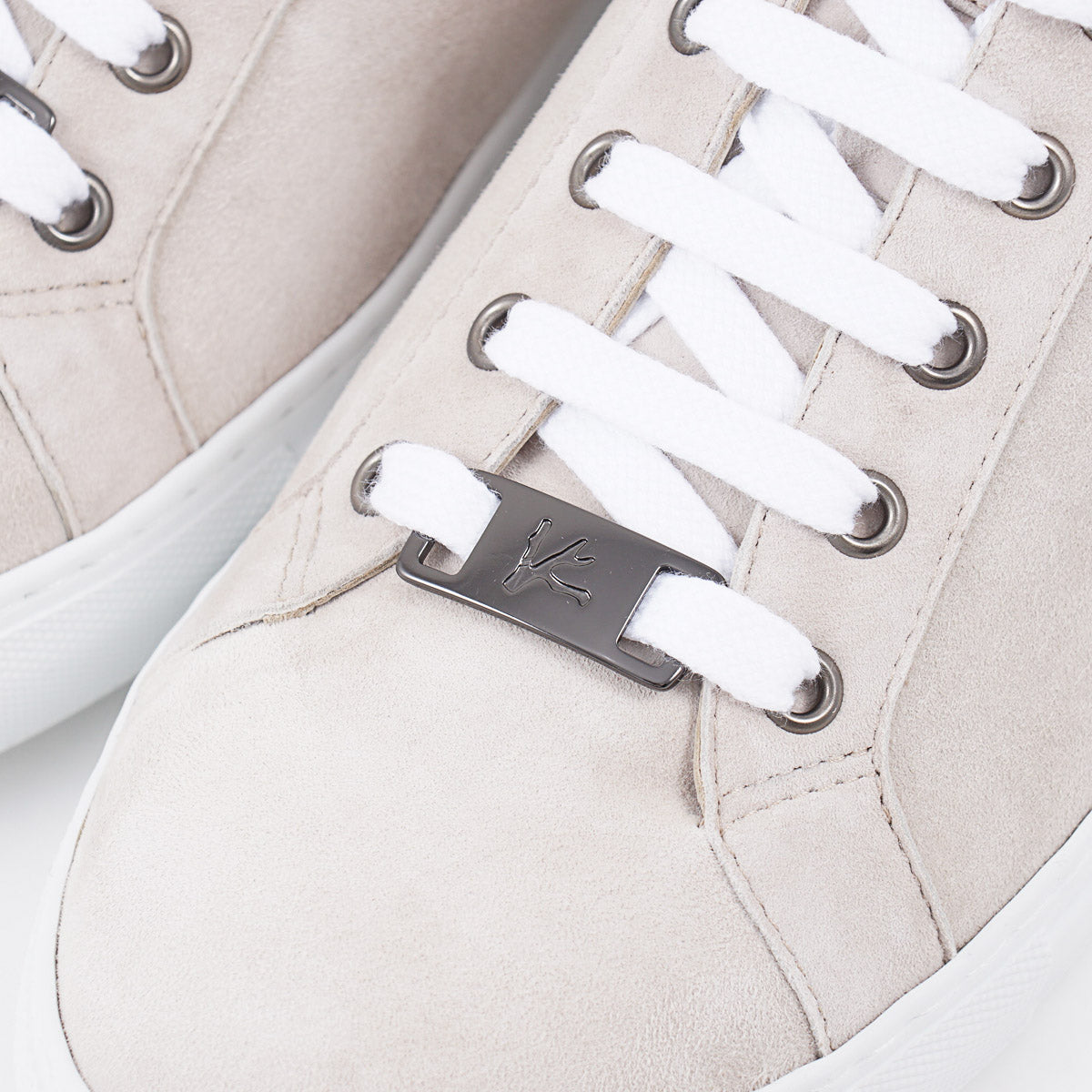 Isaia Soft Suede Low-Top Sneaker