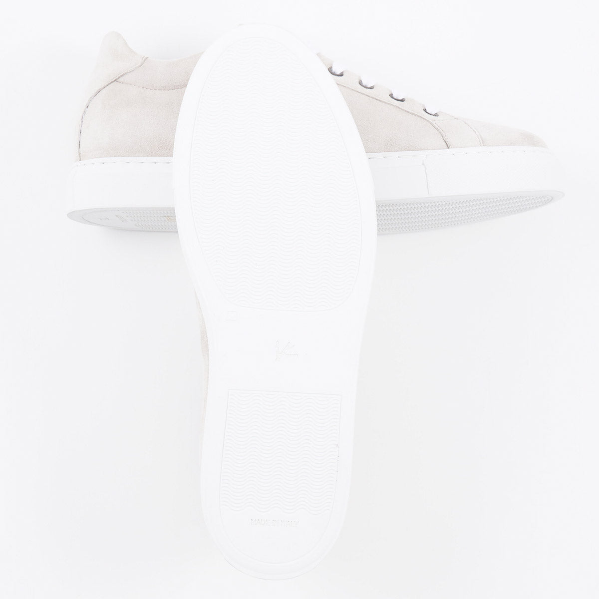 Isaia Soft Suede Low-Top Sneaker