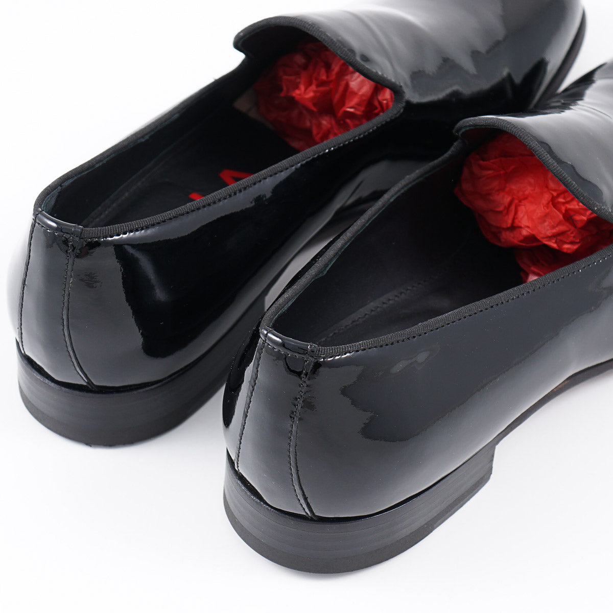 Isaia Patent Leather Formal Loafer