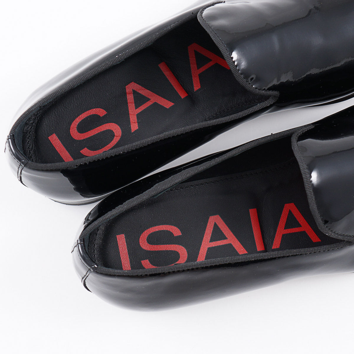 Isaia Patent Leather Formal Loafer