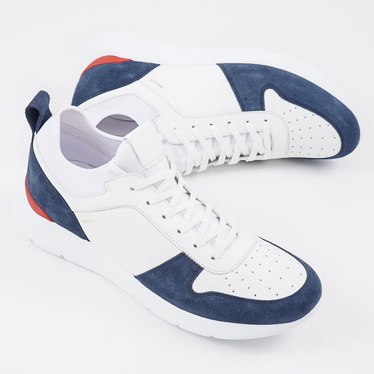 Isaia 'Amalfi' Leather Runner Sneakers - Top Shelf Apparel