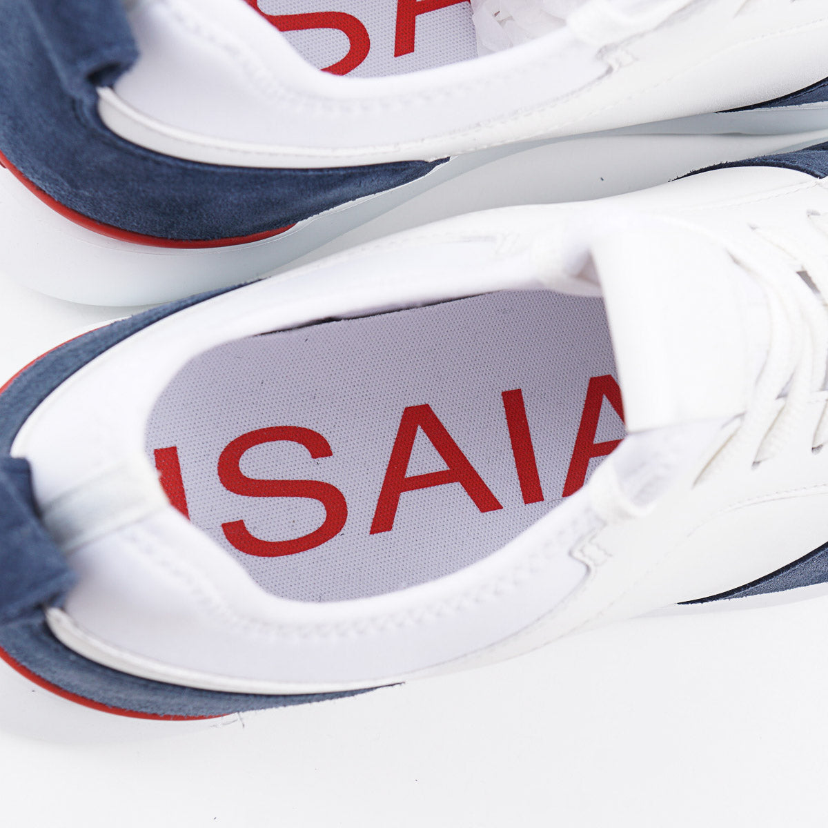 Isaia 'Amalfi' Leather Runner Sneakers