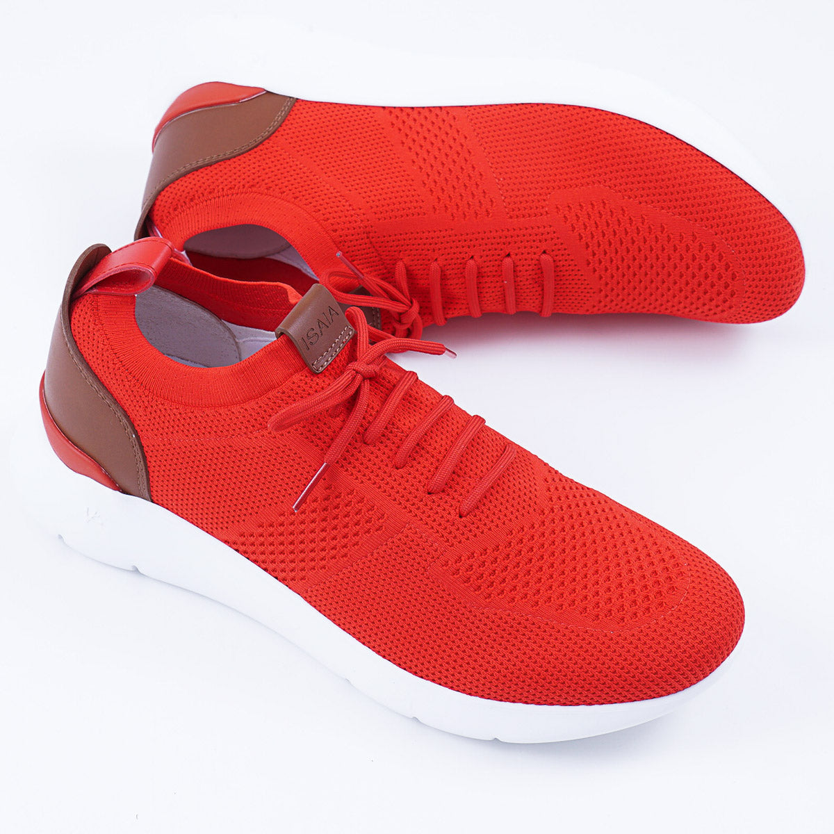 Isaia Lightweight Knit Runner Sneakers