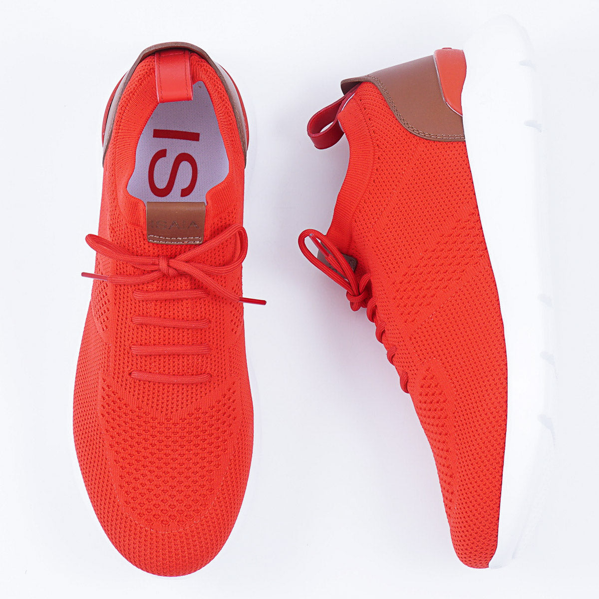 Isaia Lightweight Knit Runner Sneakers