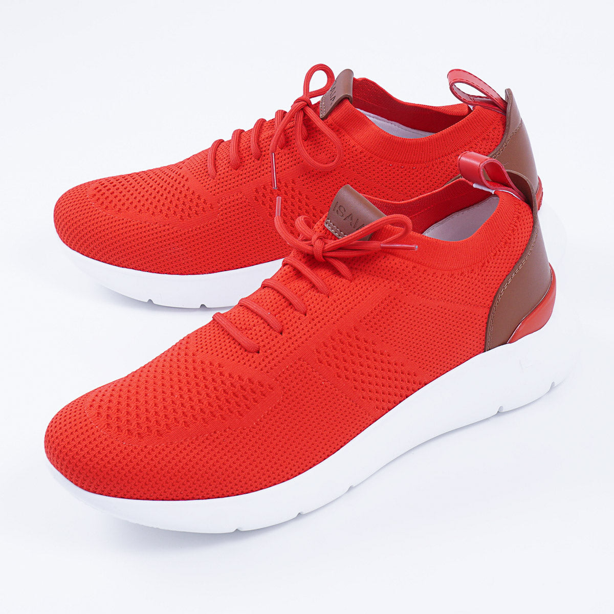 Isaia Lightweight Knit Runner Sneakers