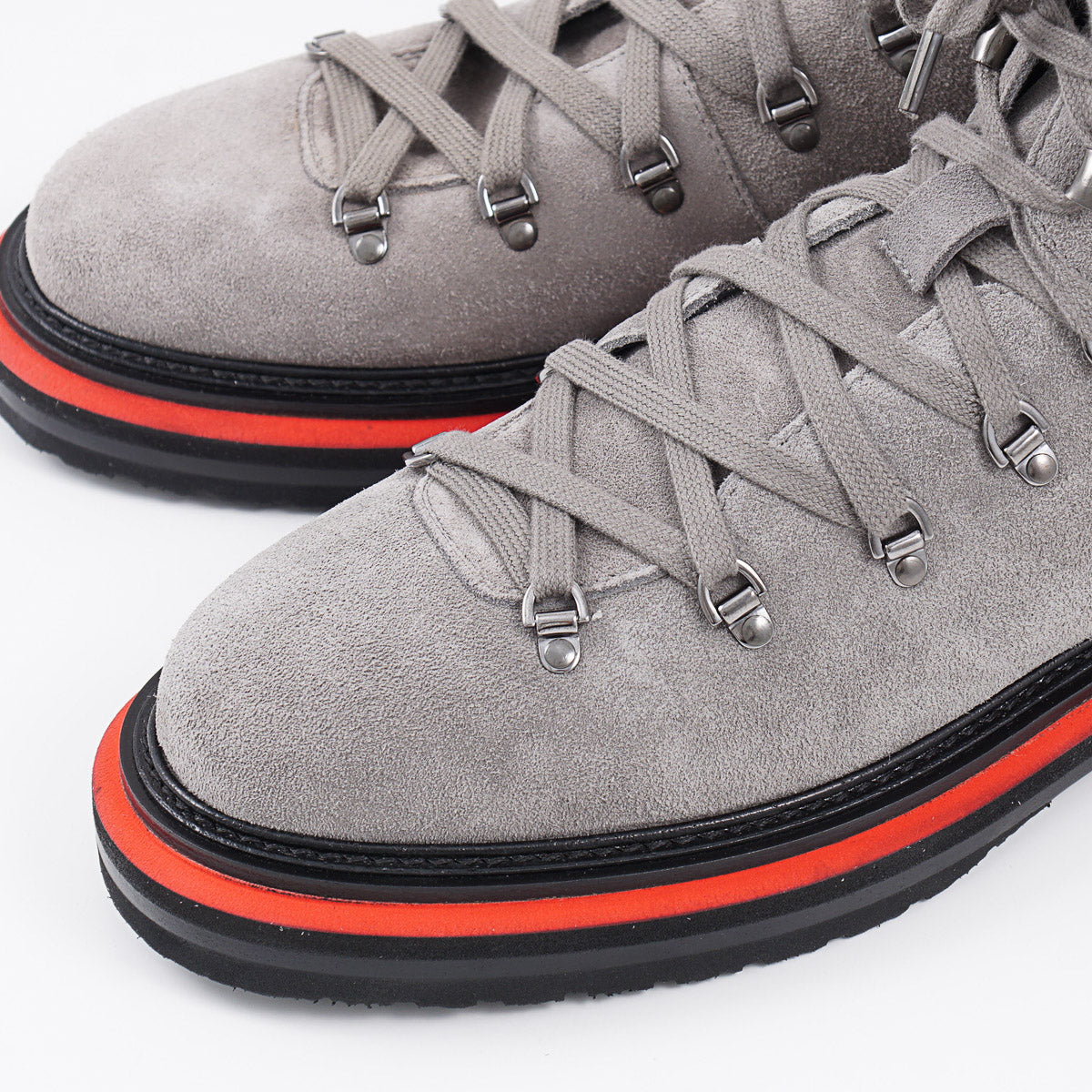 Isaia Calf Suede Hiking Boots