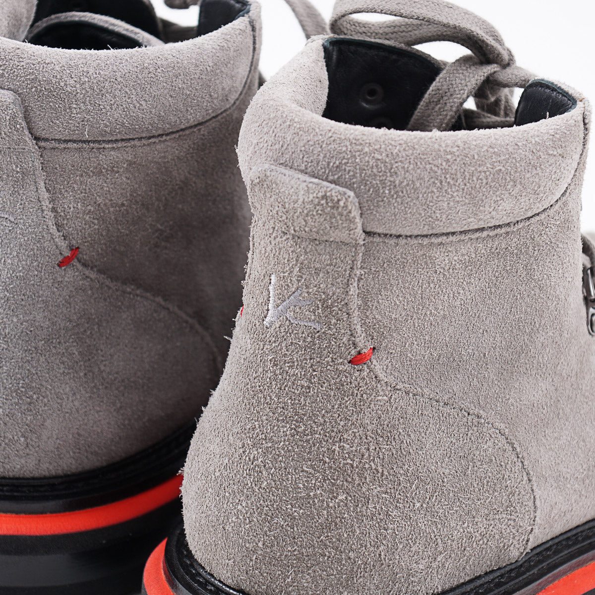 Isaia Calf Suede Hiking Boots